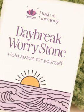 Daybreak Worry Stone – Hush & Harmony - NWT